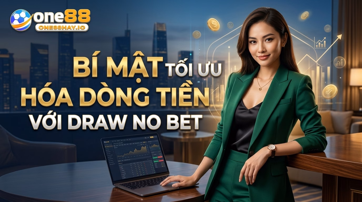 one88 Bí kíp tối ưu hóa dòng tiền với Kèo Draw No Be