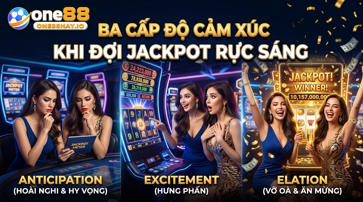 Ba Tầng Cảm Giác Khi Chờ Hũ Jackpot Sáng Lên Ba Tầng Cảm Giác Khi Chờ Hũ Jackpot Sáng Lên
