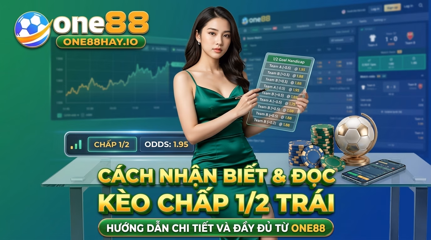 Cách nhận biết và đọc bảng vị kèo chấp 1/2 trái Cách nhận biết và đọc bảng vị kèo chấp 1/2 trái