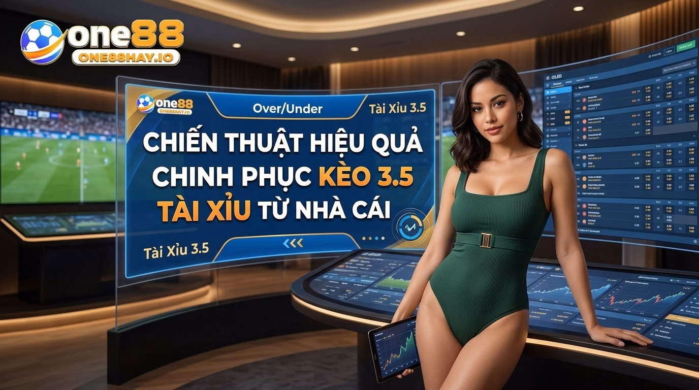 Chiến thuật chinh phục kèo tài xỉu 3.5 kèo nhà cái hiệu quả