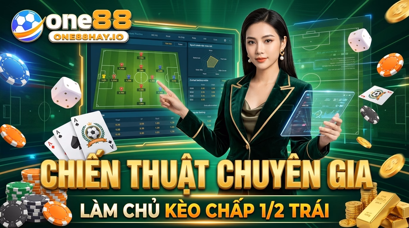 Chiến thuật làm chủ tỷ lệ kèo chấp 1/2 trái từ chuyên gia Chiến thuật làm chủ tỷ lệ kèo chấp 1/2 trái từ chuyên gia