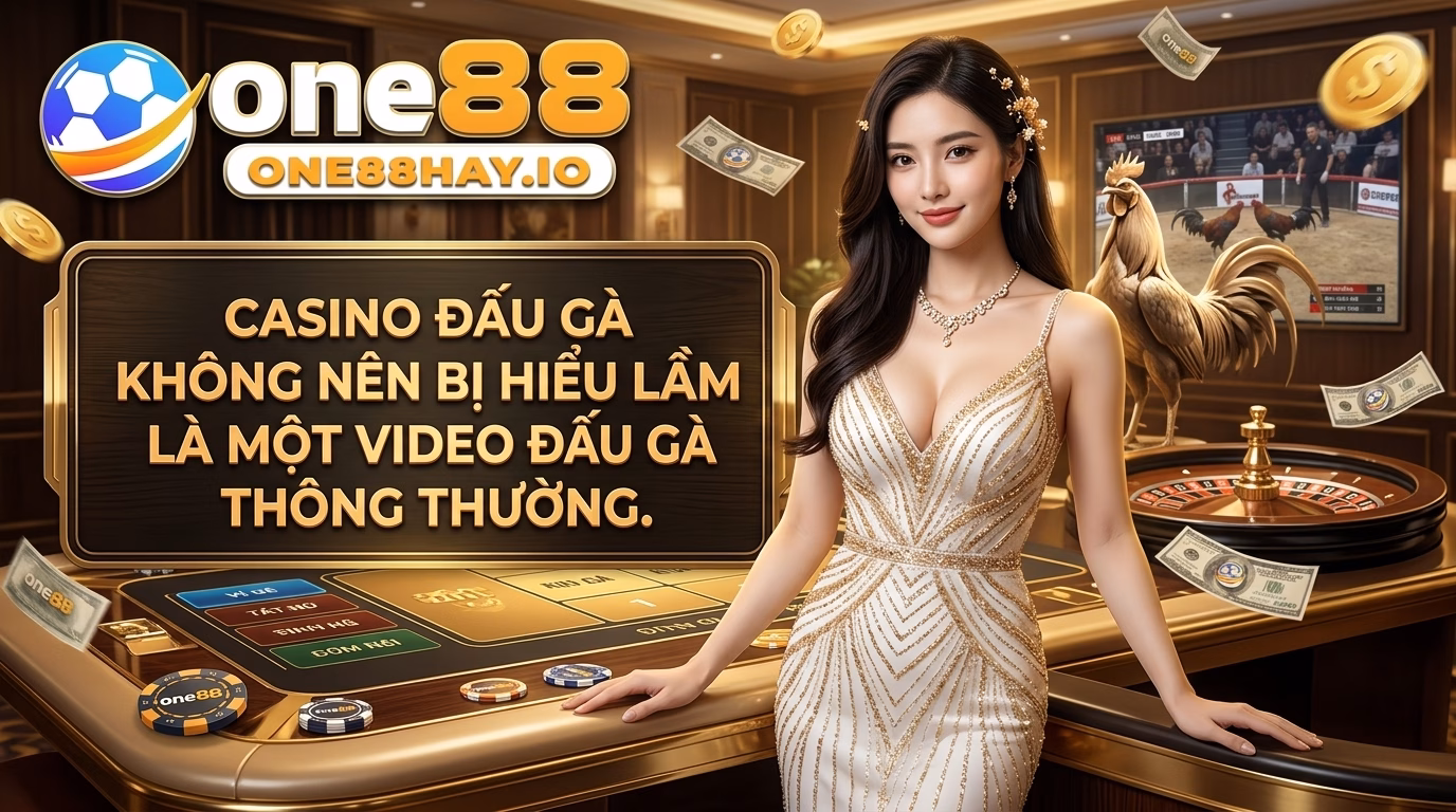 Đá Gà Casino Không Nên Bị Hiểu Như Một Video Đá Gà Bình Thường