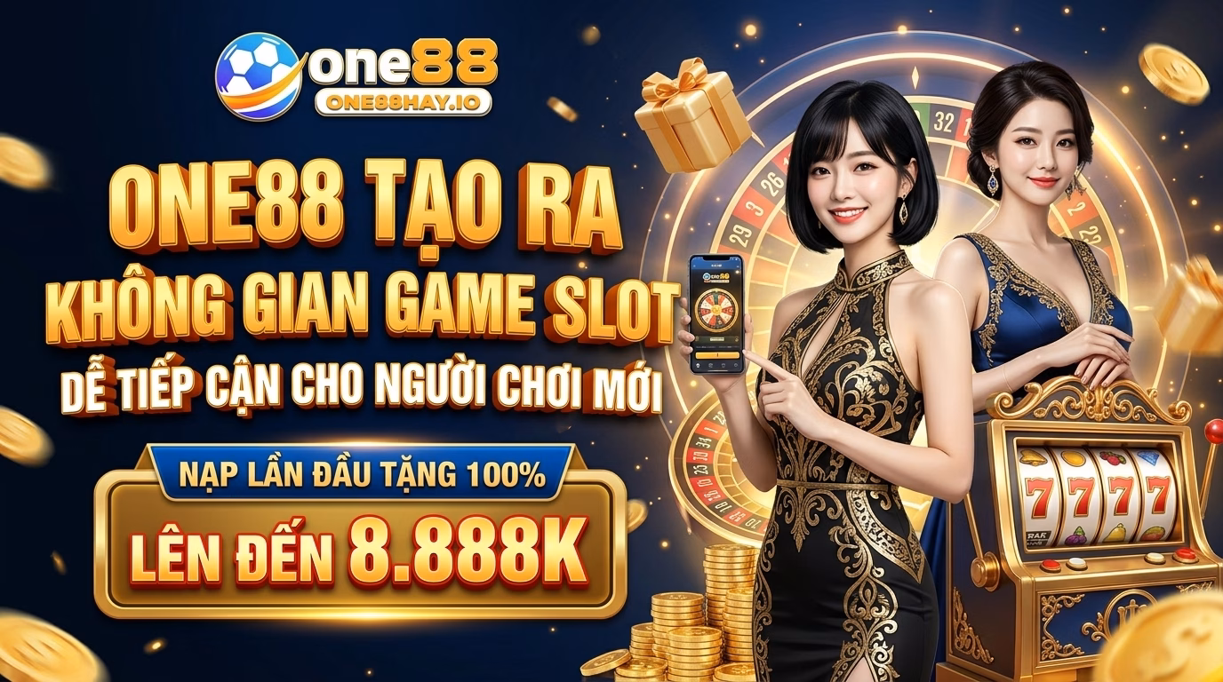 ONE88 Tạo Không Gian Slot Game Dễ Vào Cho Người Mới ONE88 Tạo Không Gian Slot Game Dễ Vào Cho Người Mới